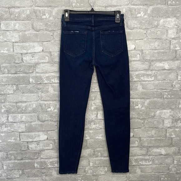 Frame Denim Le Skinny de Jeanne Crop Jeans - Picture 3 of 7
